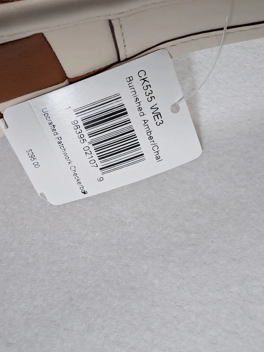 NWT Coach Coachtopia Ergo Tan Checkered Handbag - Picture 4 of 9